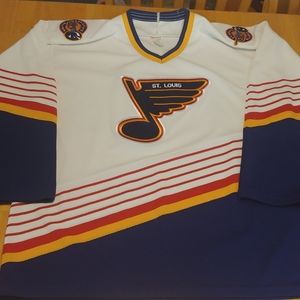 St. Louis Blues hockey officially licensed fan jersey size large.